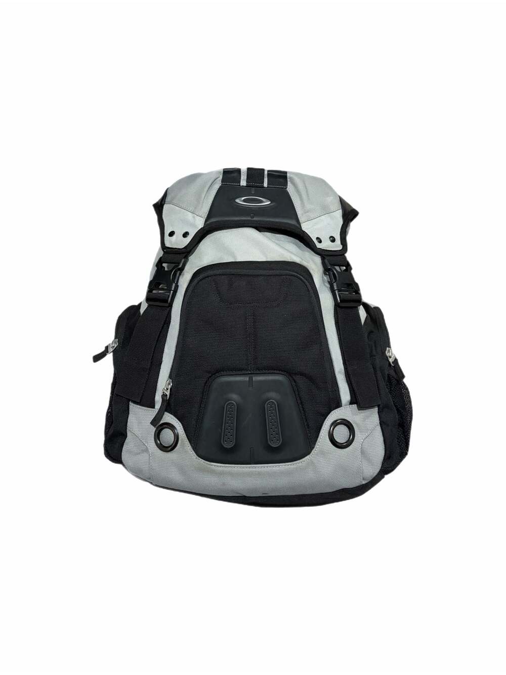 Oakley Kitchen Sink Backpack Grey Black Heavy Duty Travel Bag